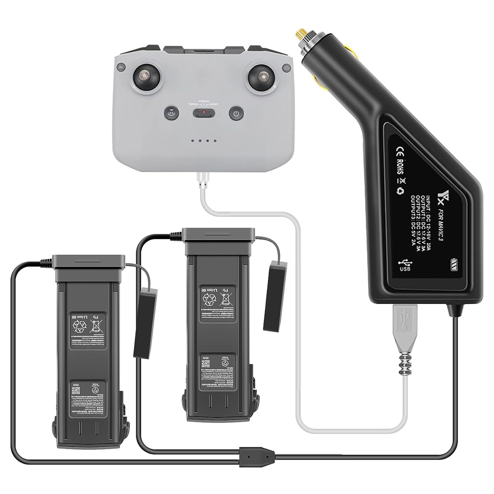 Drone Battery Connector - For DJI Mavic 3 Intelligent Battery