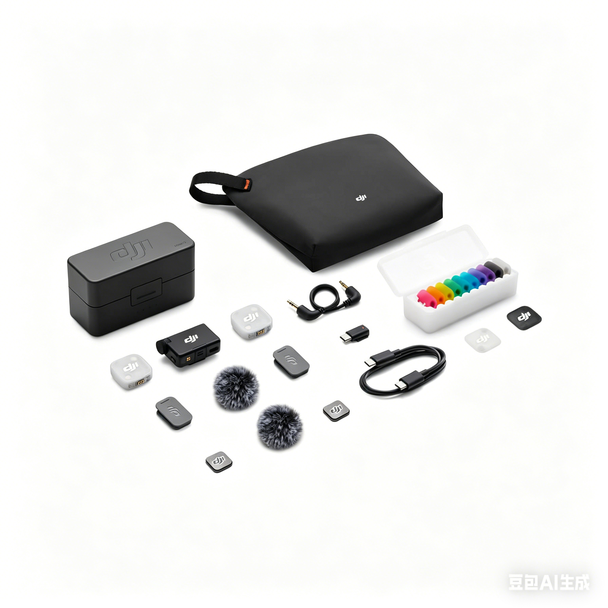Drone Battery Smart - Mic Mini 2 Two Microphones One