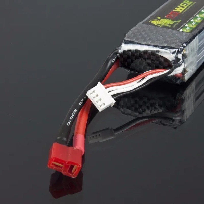 New 3S 30C 11.1V 2200mAh Li-po - مراجعة Drone Battery 3S وسعره