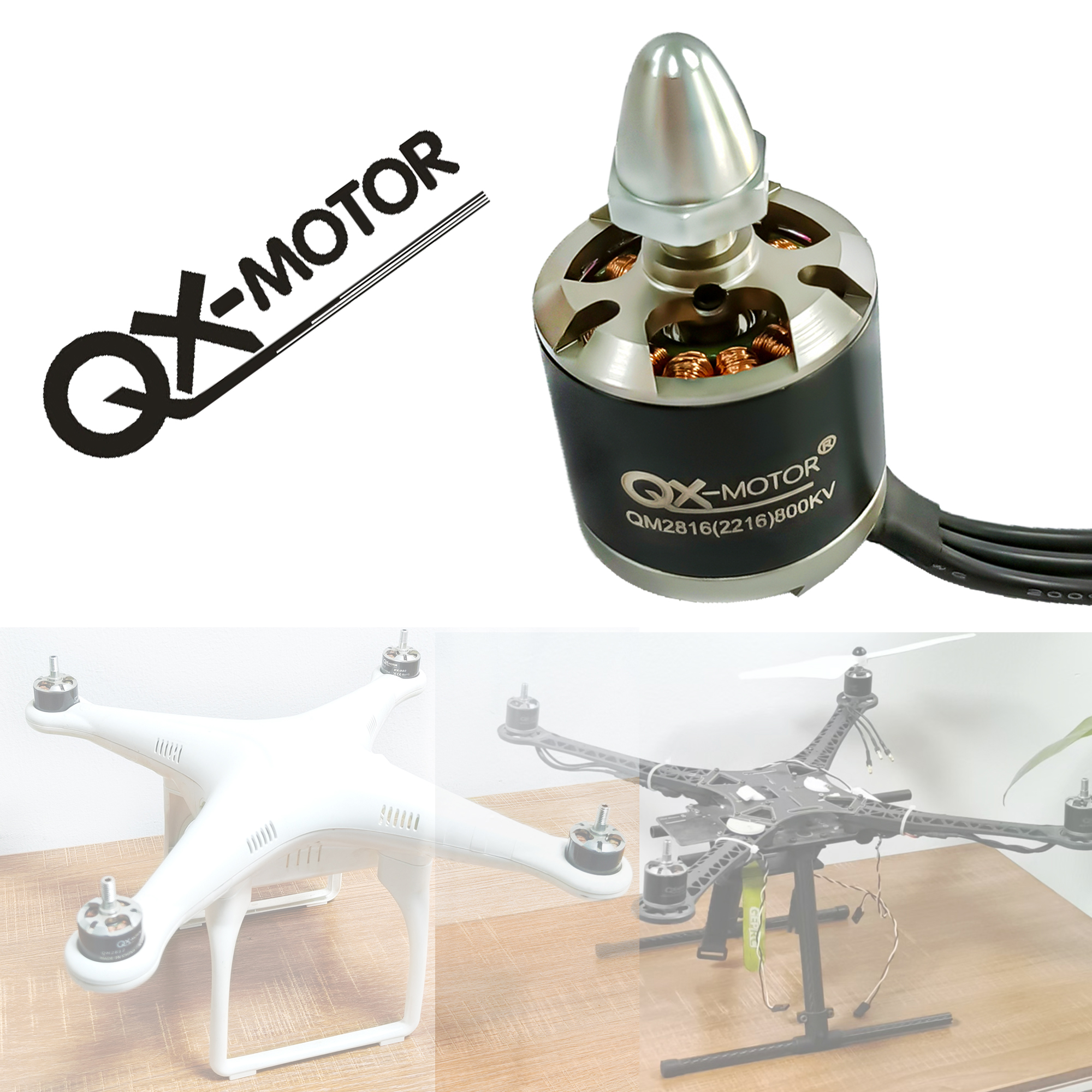 QX-MOTOR 40A 3-4S and QM2816 2 - مراجعة Drone Battery 4S وسعره