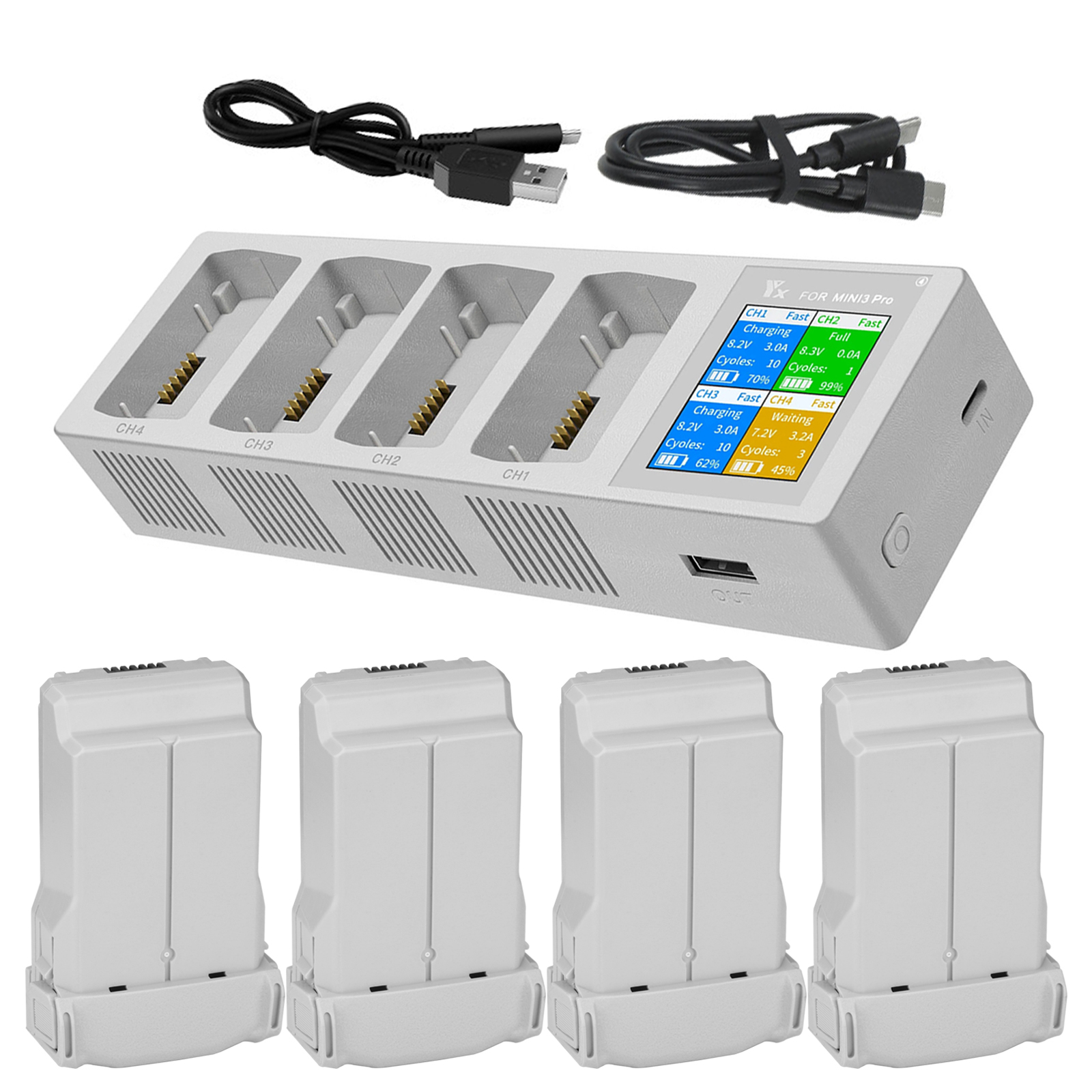 For DJI Mini 3/3 Pro Intellige - مراجعة Drone Battery Smart وسعره