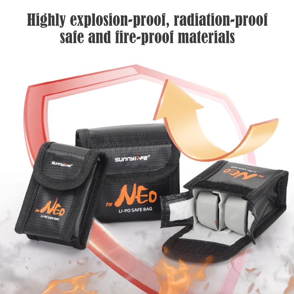 FOR DJI Neo Battery Explosion- - مراجعة Drone Battery Bag وسعره