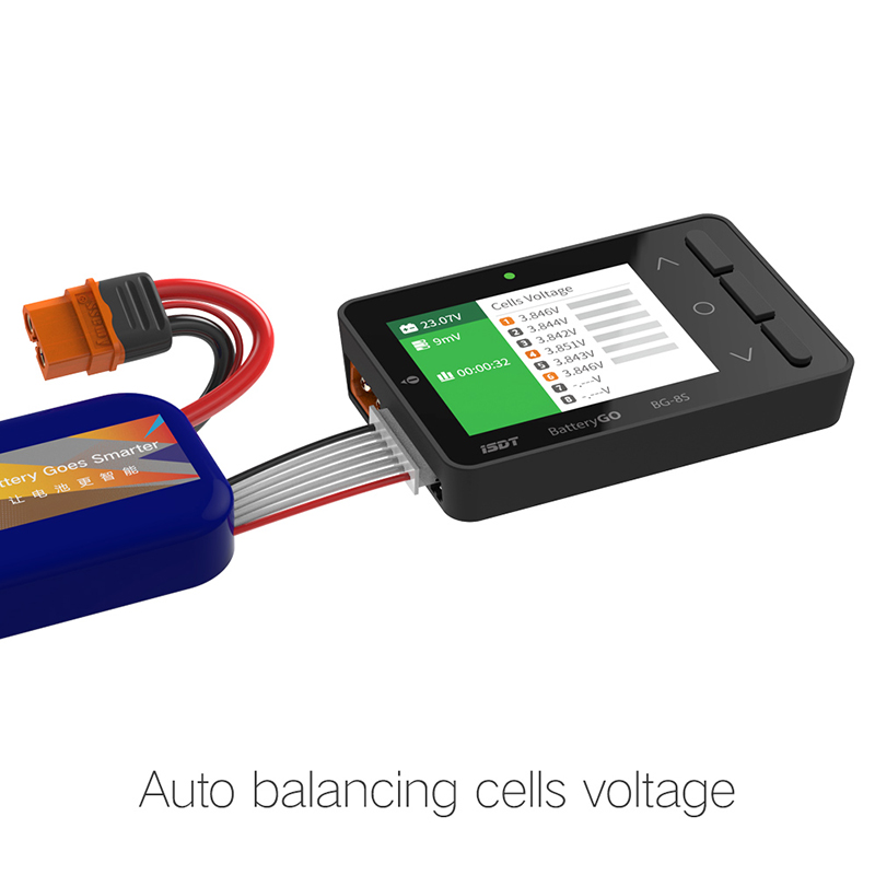 ISDT BG-8S Smart Battery Meter - مراجعة Drone Battery Voltage Checker وسعره