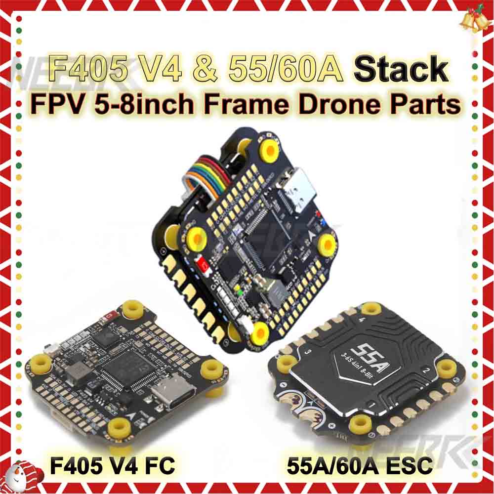 F405 V4 F4 Stack Flight Contro - مراجعة Drone Battery 6S وسعره