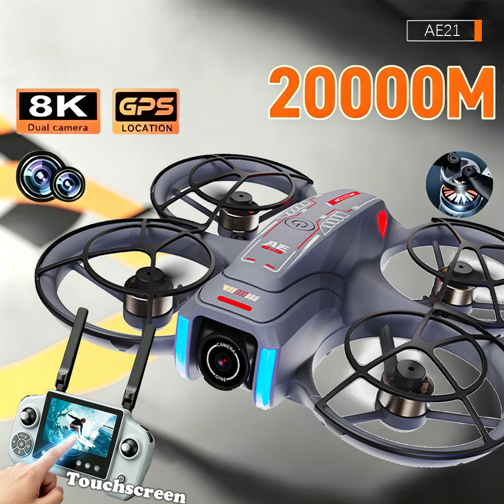Upgrade AE21 Aerial Drone 8K H - مراجعة Drone Battery Case وسعره