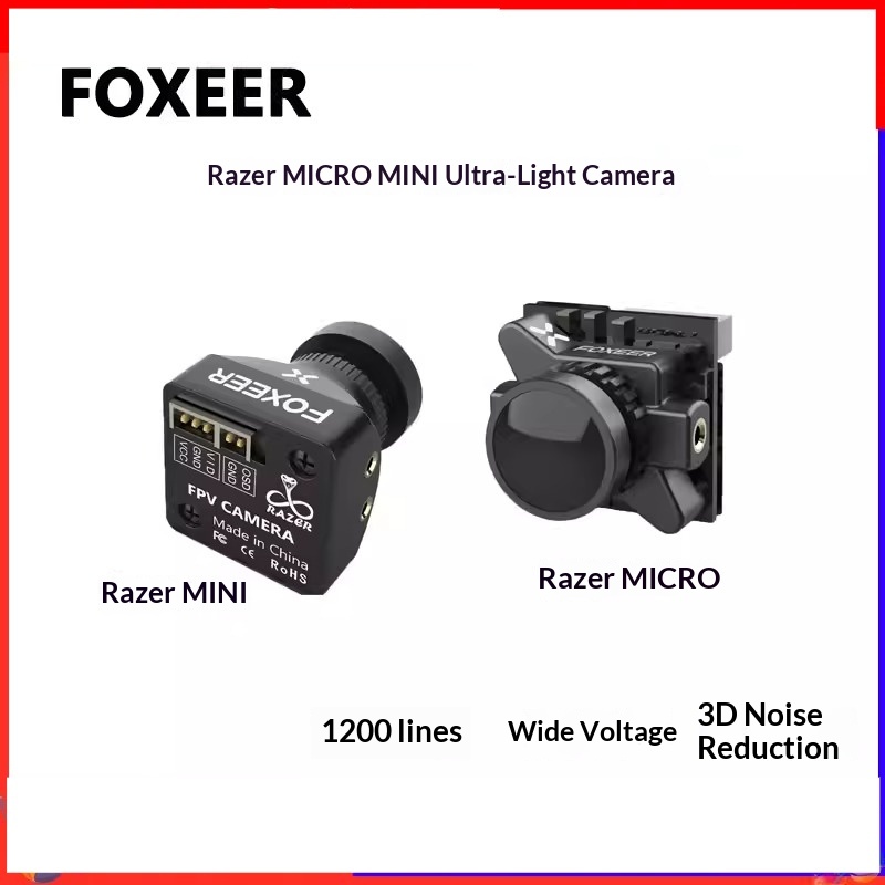 FOXEER Razer MICRO Ultra-light - مراجعة Drone Battery High Voltage وسعره