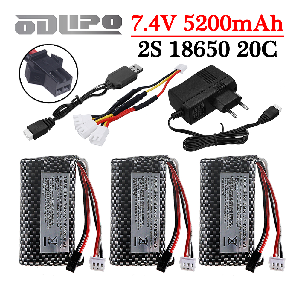 18650 7.4V 5200mAh Li-ion batt - مراجعة Drone Battery Li-Ion وسعره