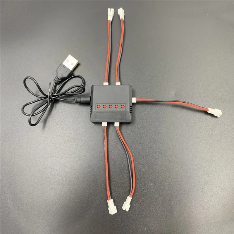 Syma X5HW X5HC X5C X5SW 3.7V 5 - مراجعة Drone Battery Balance Charger وسعره