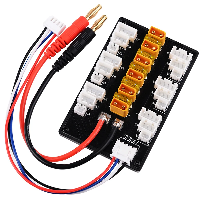 1-5Pcs 1S-3S 20A XT30 Plug Lip - مراجعة Drone Battery Parallel Board وسعره