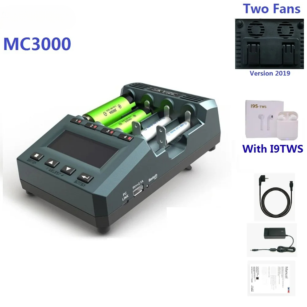 MC3000  Smart 4 Slots LCD Disp - مراجعة Drone Battery Smart وسعره