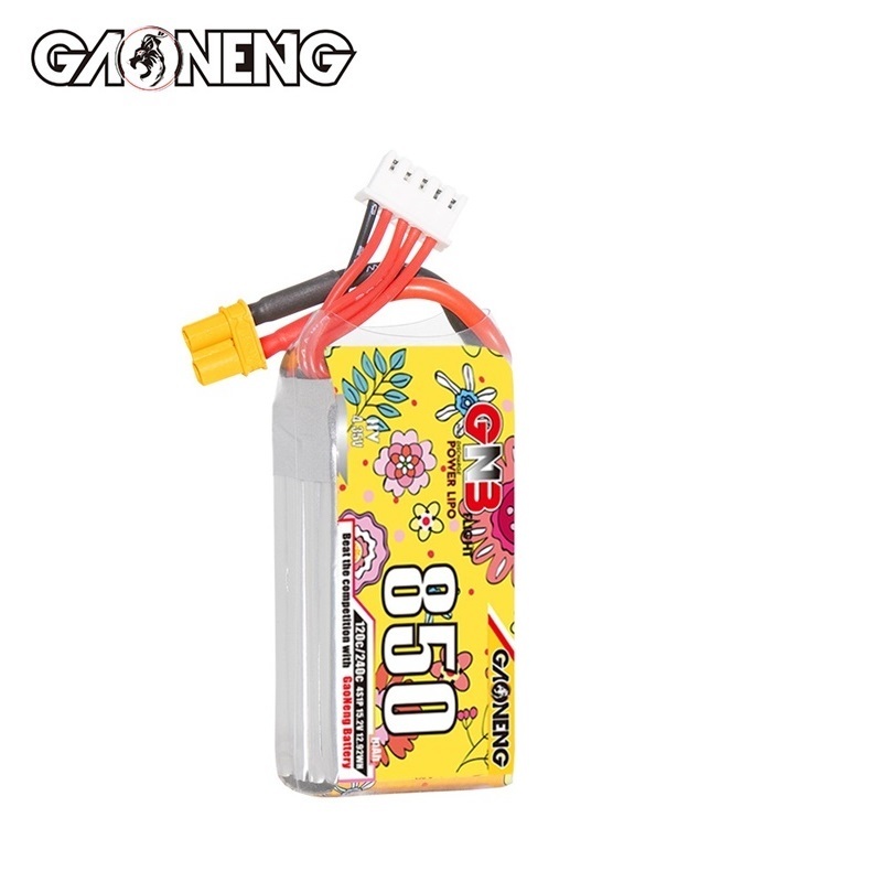 Upgraded GNB 4S 15.2V 850mAh L - مراجعة Drone Battery Li-Ion وسعره