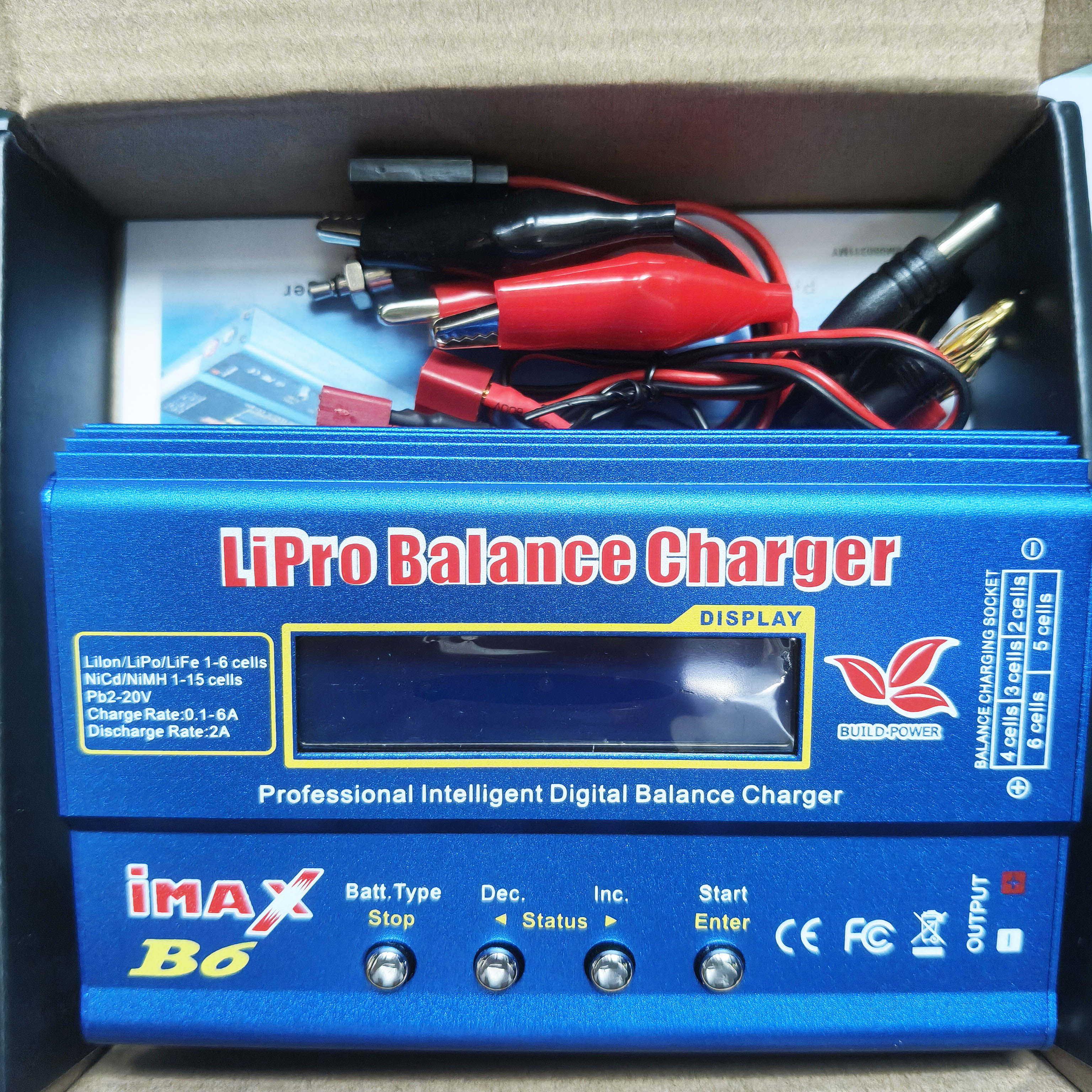 IMAX B6 / B6AC 80W T/XT60plug  - مراجعة Drone Battery Balance Charger وسعره