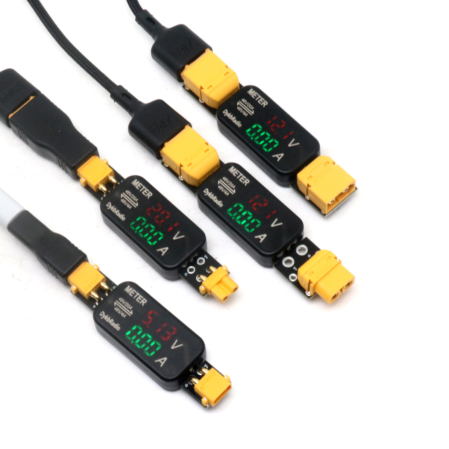 XT30/XT60 20A/4A DC Voltage Cu - مراجعة Drone Battery Voltage Checker وسعره