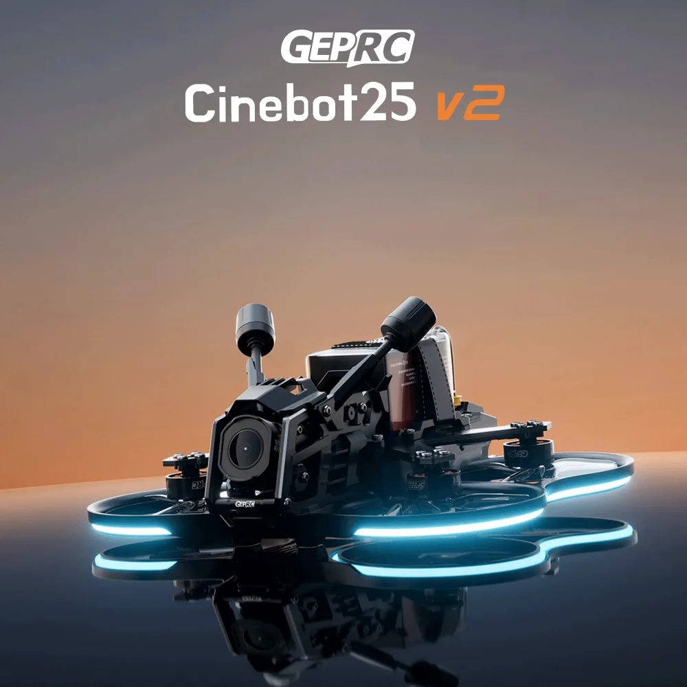 GEPRC Cinebot25 V2 2.5in Cinem - مراجعة Drone Battery Box وسعره