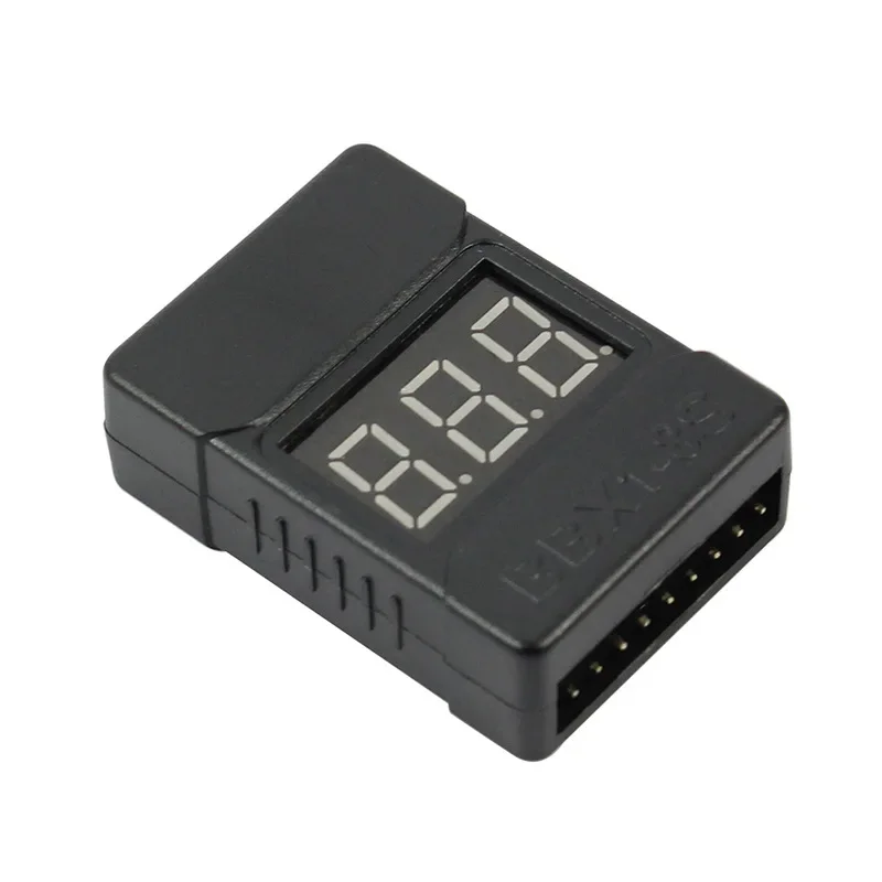 BX100 1-8S 2 in 1 Battery Volt - مراجعة Drone Battery Voltage Checker وسعره