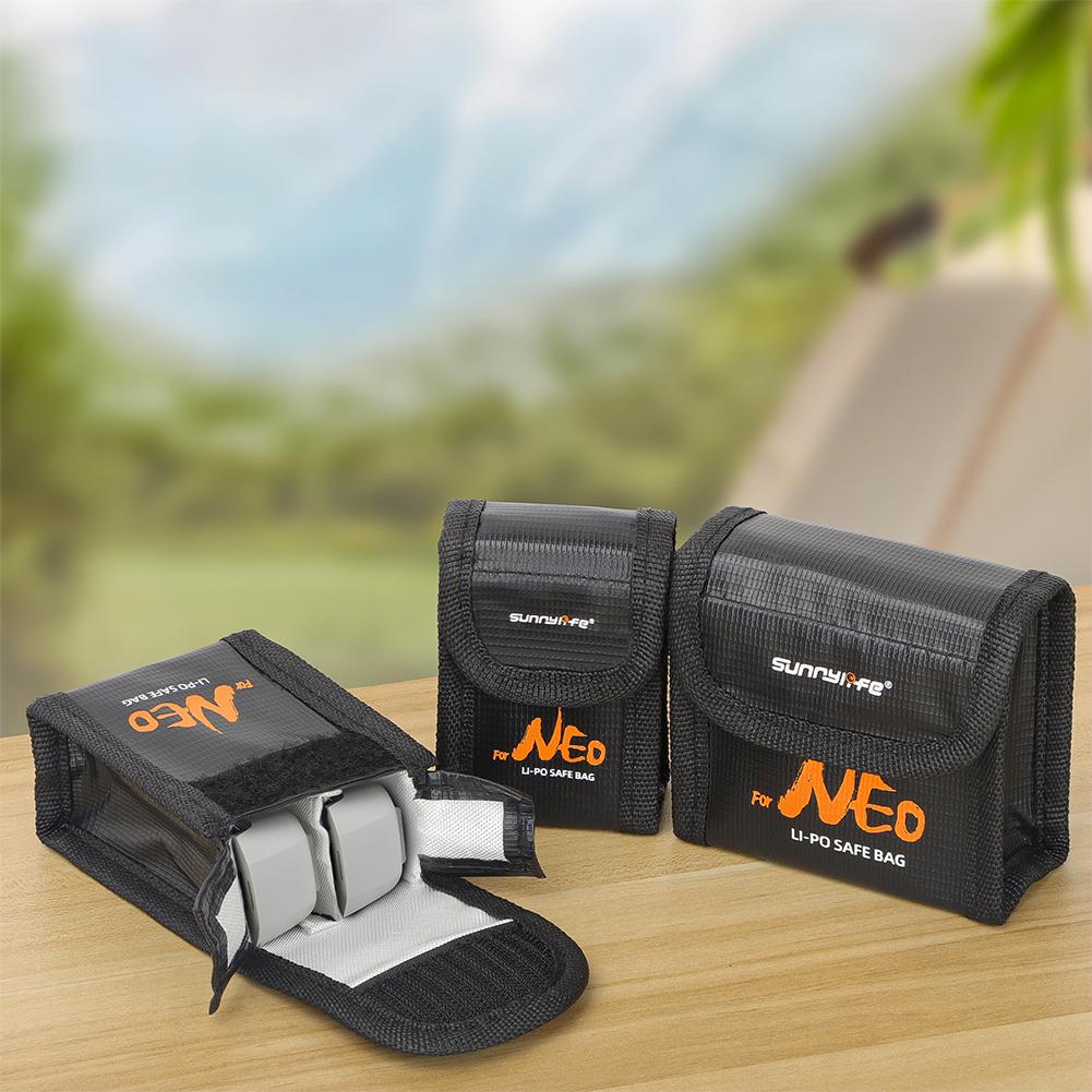 Drone Flight Battery Safe Bag  - مراجعة Drone Battery Bag وسعره