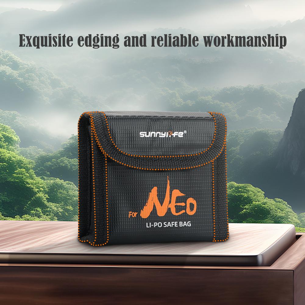 Drone Flight Battery Safe Bag  - مراجعة Drone Battery Bag وسعره