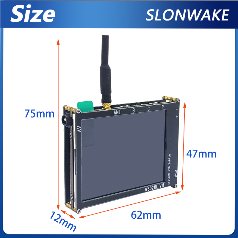 Micro 5.8G 56CH 2.4 Inch LCD 4 - مراجعة Drone Battery Plate وسعره
