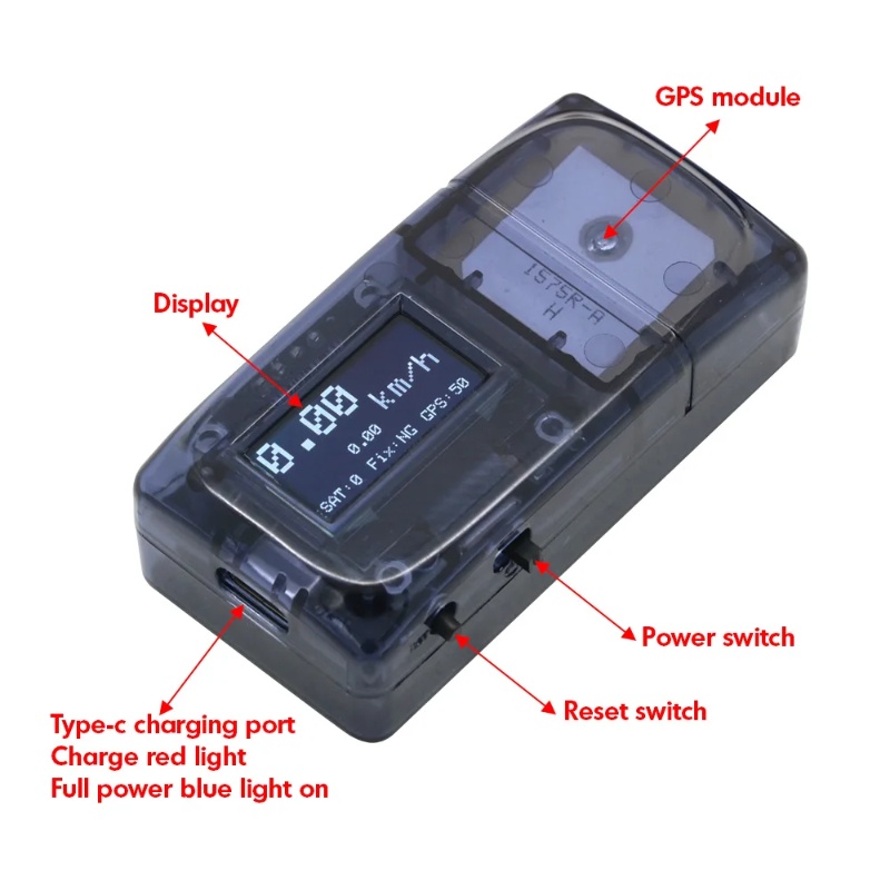 ZMR GPS Speedometer RC Drone T - مراجعة Drone Battery Plate وسعره