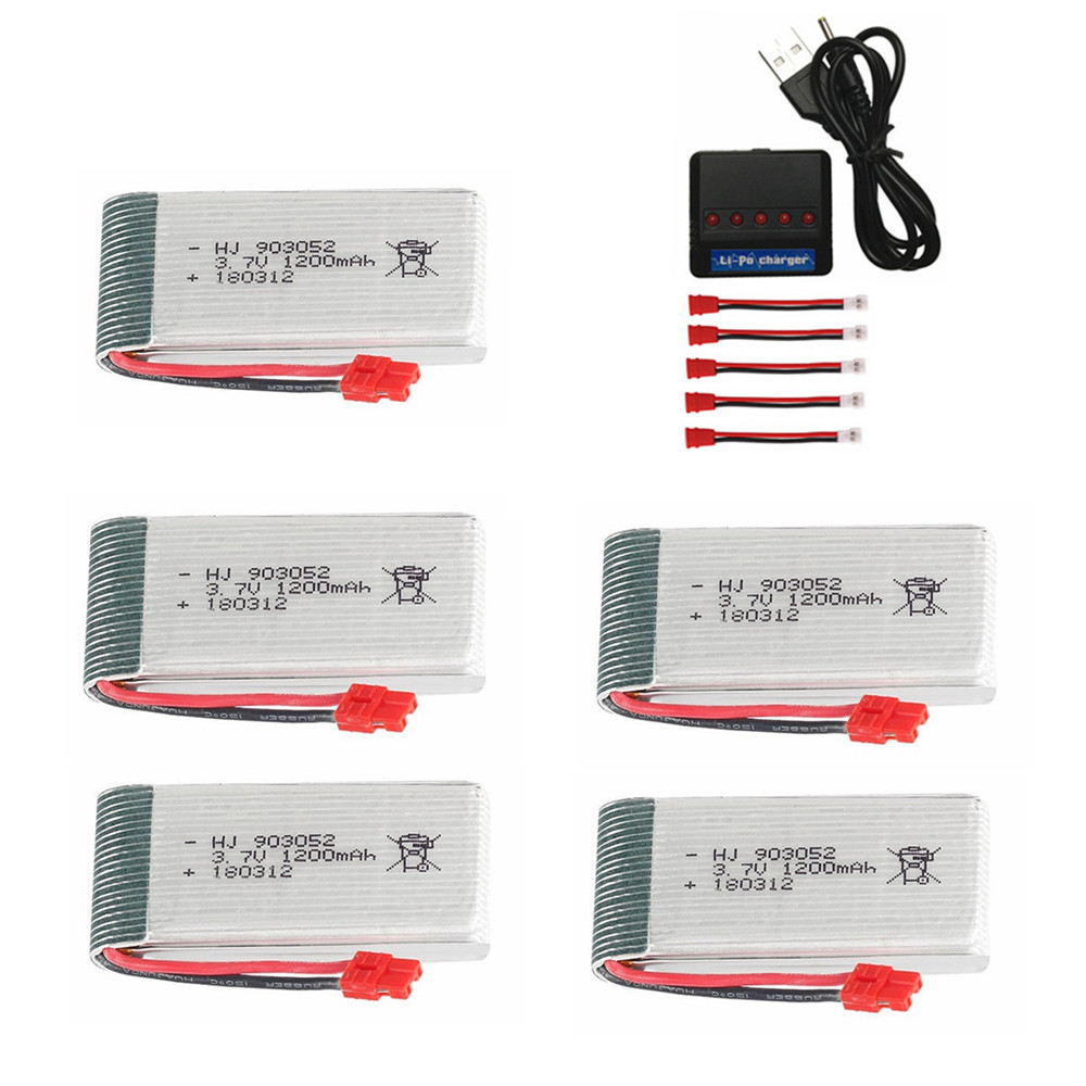 3.7V 1200mAh 903052 lipo batte - مراجعة Drone Battery Charger وسعره