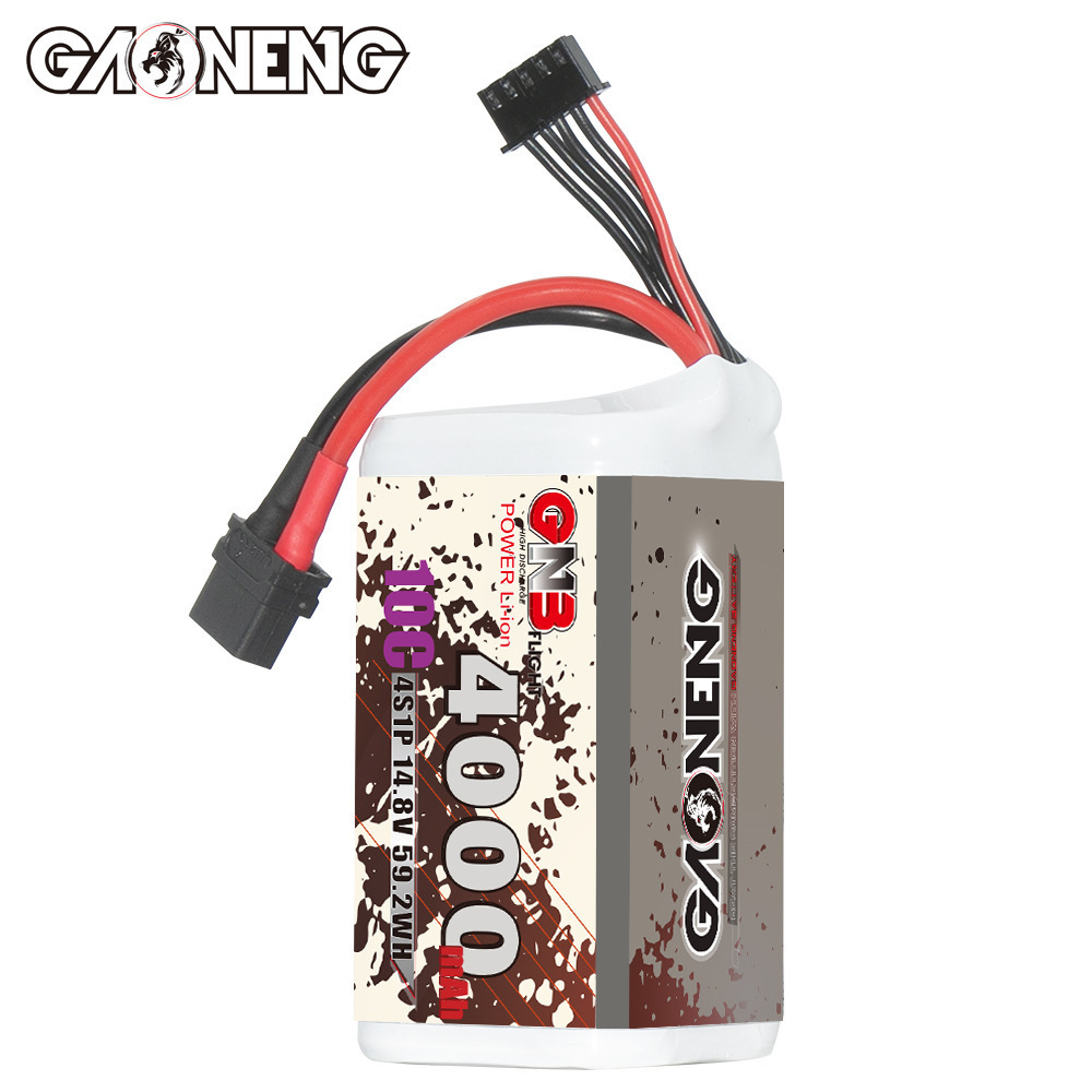 GNB 4000mAh 4S 14.8V 10C 20C W - مراجعة Drone Battery Li-Ion وسعره