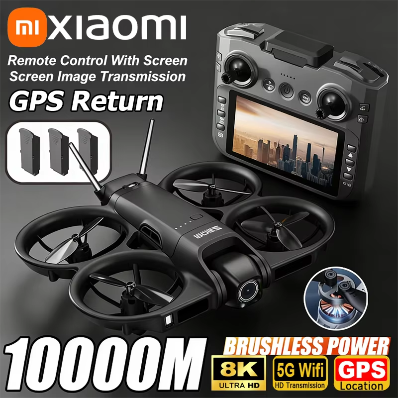 Xiaomi Z906 Drone 8K Aerial HD - مراجعة Drone Battery Case وسعره