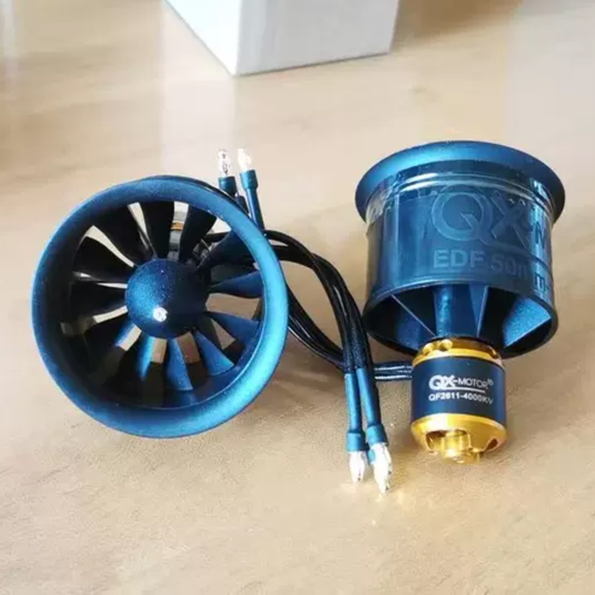 QX-MOTOR EDF 50mm QF2611 3S-4S - مراجعة Drone Battery 3S وسعره