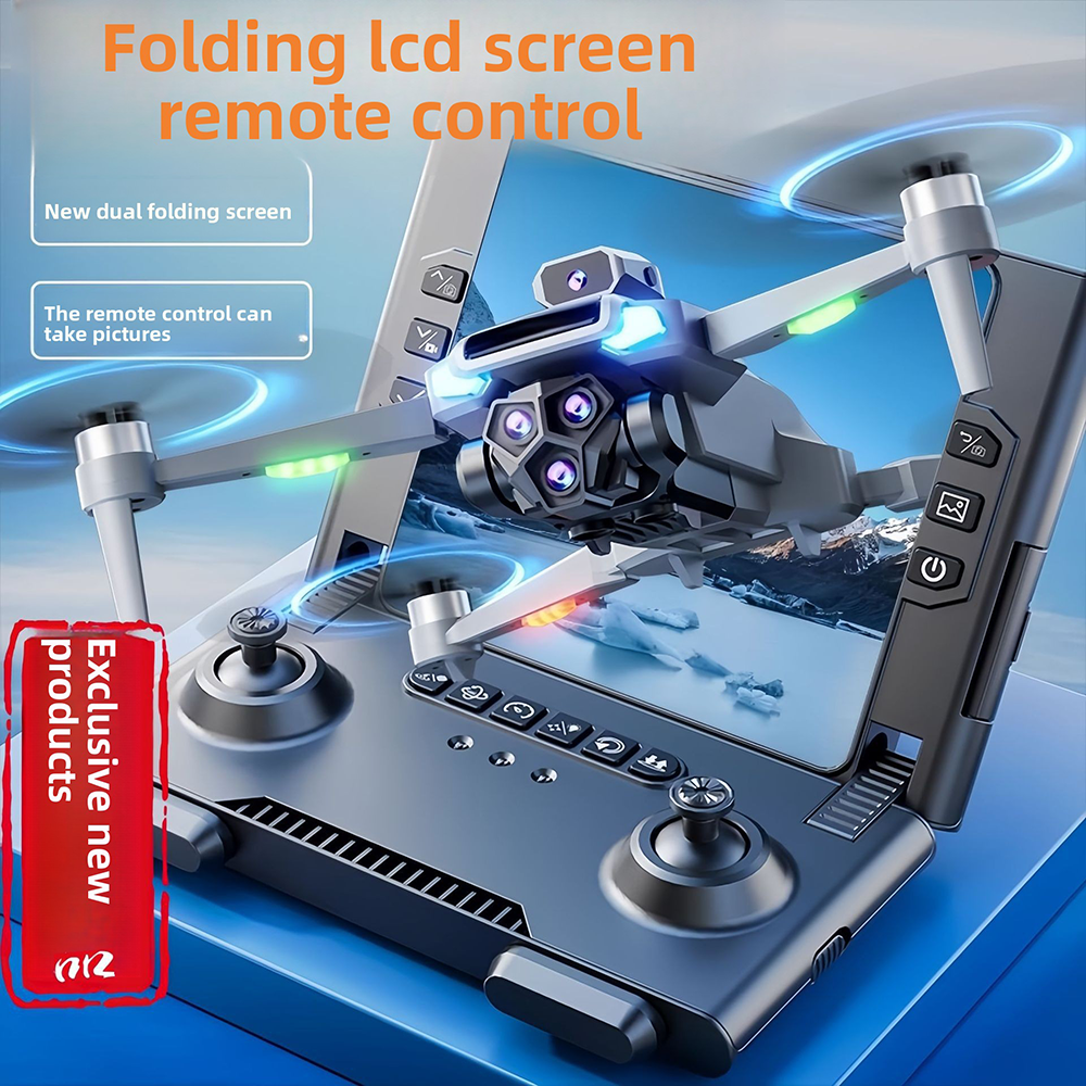 Foldable M66 RC Drone with 4.5 - مراجعة Drone Battery Box وسعره