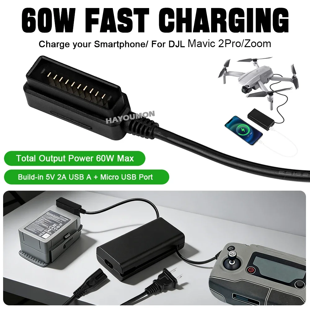For DJI Mavic 2 Pro/Zoom Drone - مراجعة Drone Battery Smart وسعره