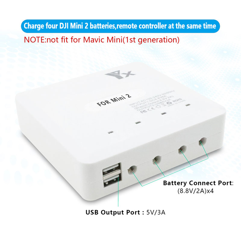 YX 6IN1 Fast Smart Battery Cha - مراجعة Drone Battery Smart وسعره
