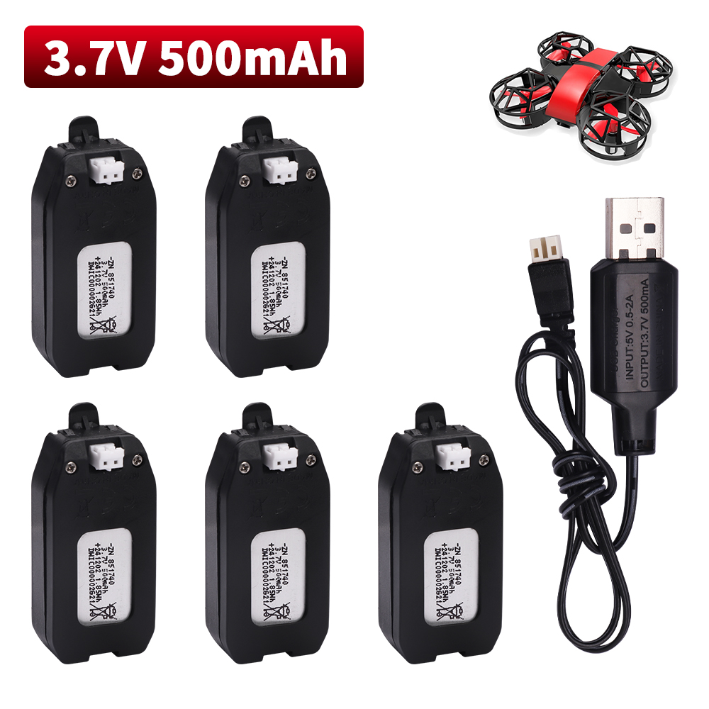 3.7V 500mAh Lithium Battery Fo - مراجعة Drone Battery Lipo وسعره