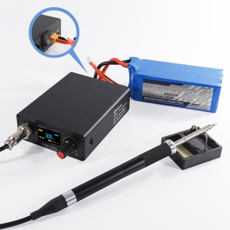 SEQURE MSS12 Pro Soldering Sta - مراجعة Drone Battery 6S وسعره