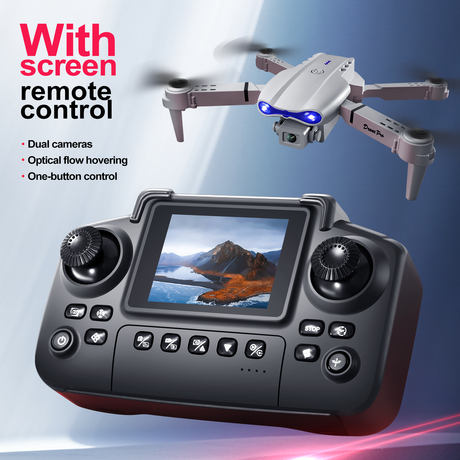 2025 New E88 E99 Upgraded Dron - مراجعة Drone Battery Case وسعره