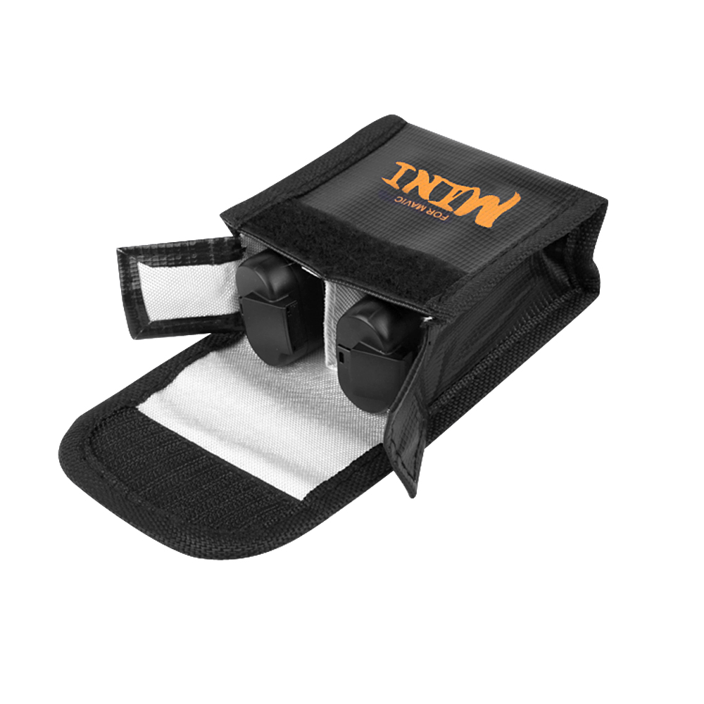 Battery Safe Bag for DJI MINI  - مراجعة Drone Battery Smart وسعره