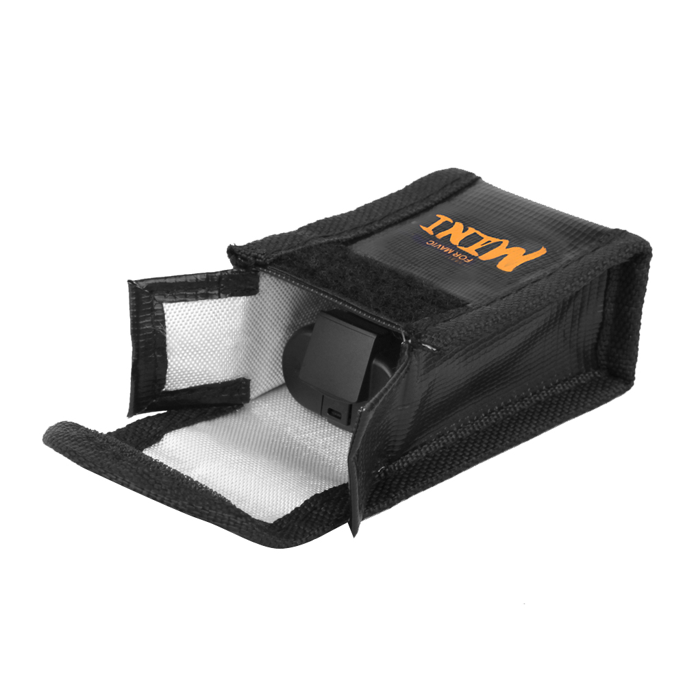 Battery Safe Bag for DJI MINI  - مراجعة Drone Battery Smart وسعره