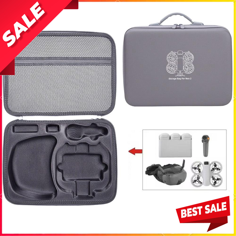 Portable Shoulder Bag for DJI  - مراجعة Drone Battery Bag وسعره