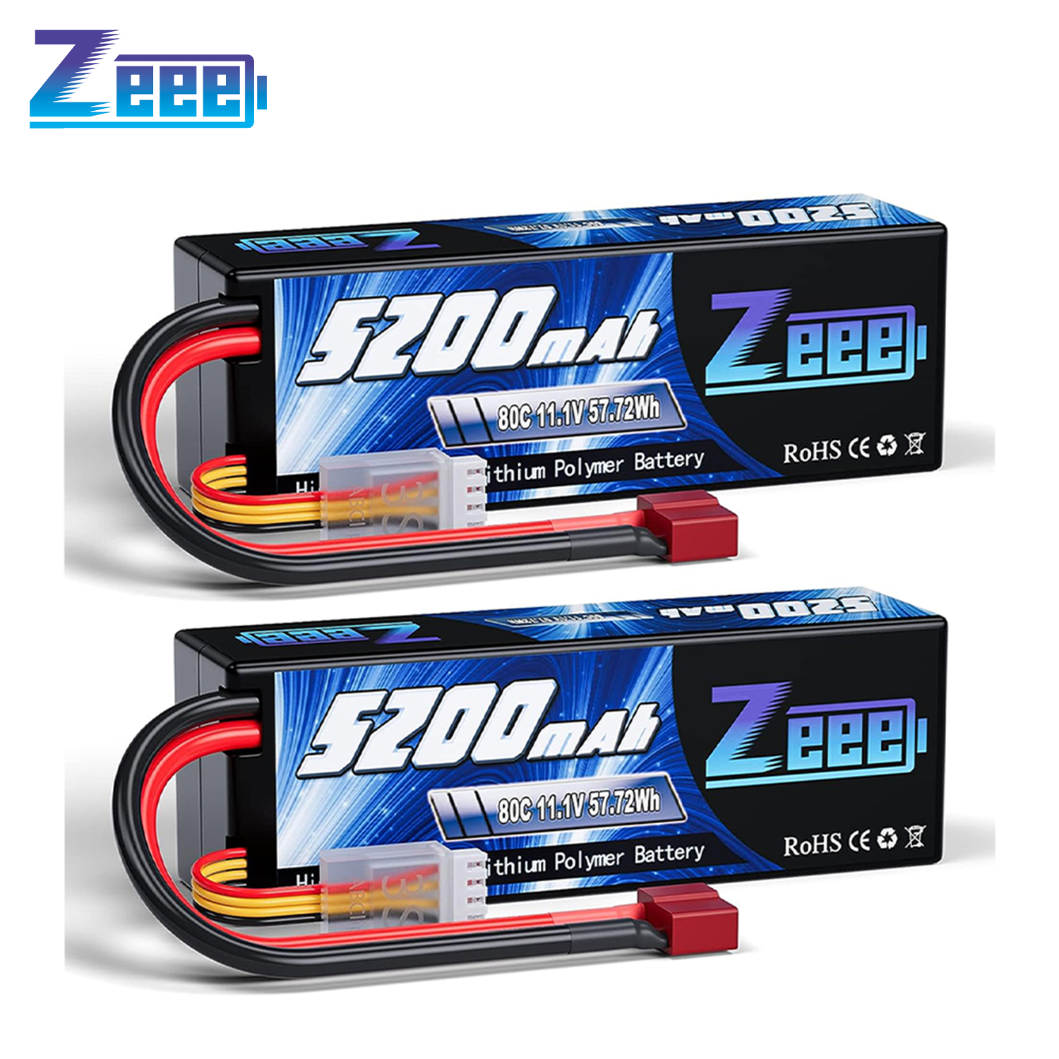 1/2pcs Zeee 3S 5200mAh Lipo Ba - مراجعة Drone Battery 3S وسعره