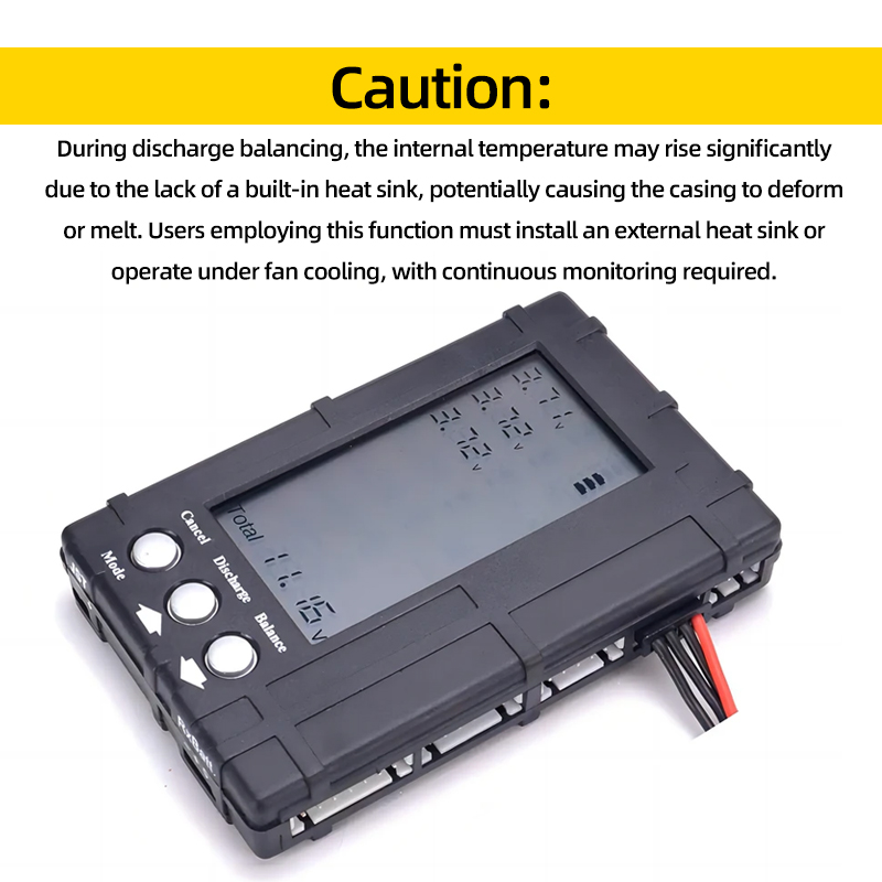 3in1 Battery Balancer LCD Disp - مراجعة Drone Battery Voltage Checker وسعره