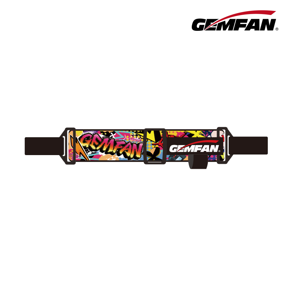 Gemfan Graffiti FPV Goggles He - مراجعة Drone Battery Strap وسعره