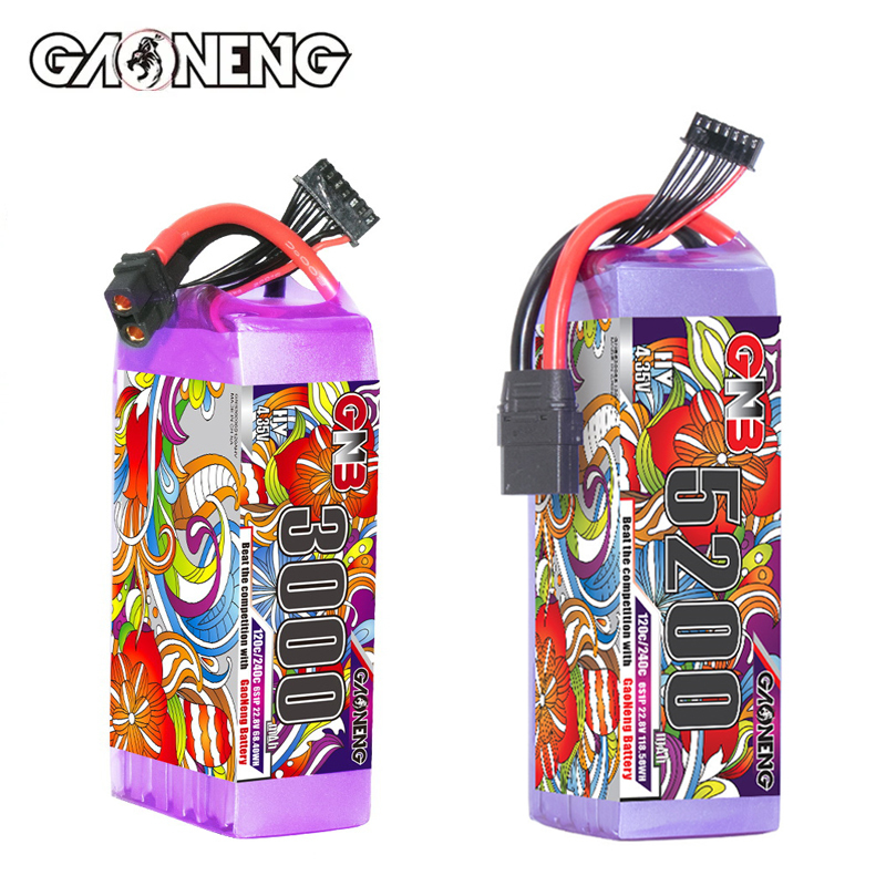 GNB Lipo Battery 6S 22.8V 3000 - مراجعة Drone Battery 6S وسعره