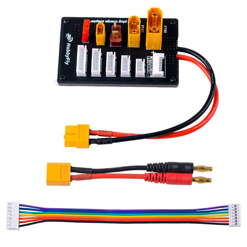 XT90 XT30 JST T Connector XT60 - مراجعة Drone Battery Parallel Board وسعره