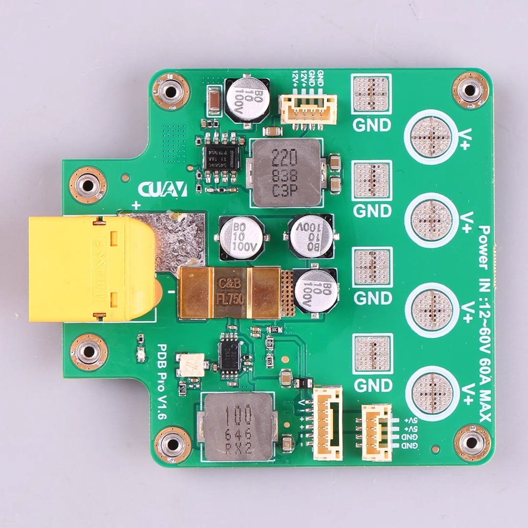 CUAV CPDB High-voltage Distrib - مراجعة Drone Battery High Voltage وسعره