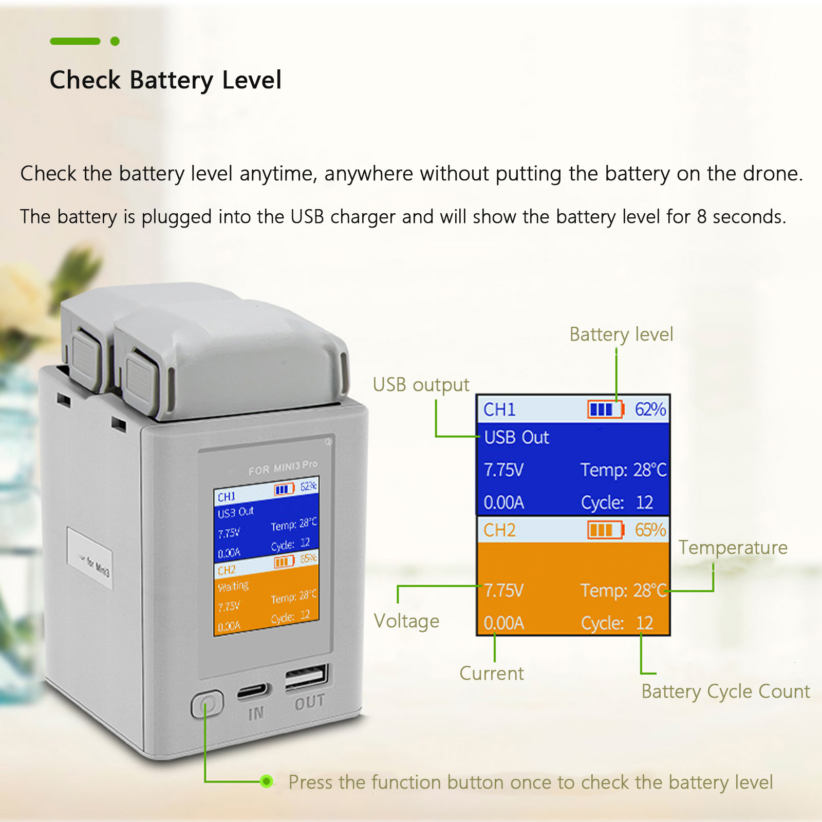 Charger Hub For DJI Mini 4 Pro - مراجعة Drone Battery Smart وسعره