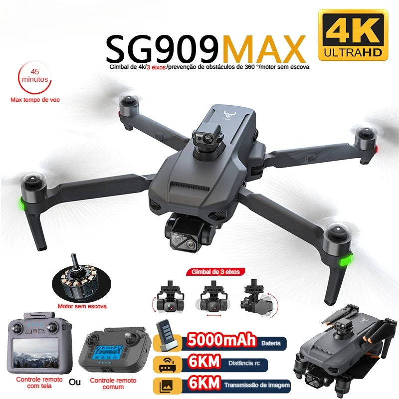 ZLL SG909 SG909MAX Professiona - مراجعة Drone Battery Case وسعره