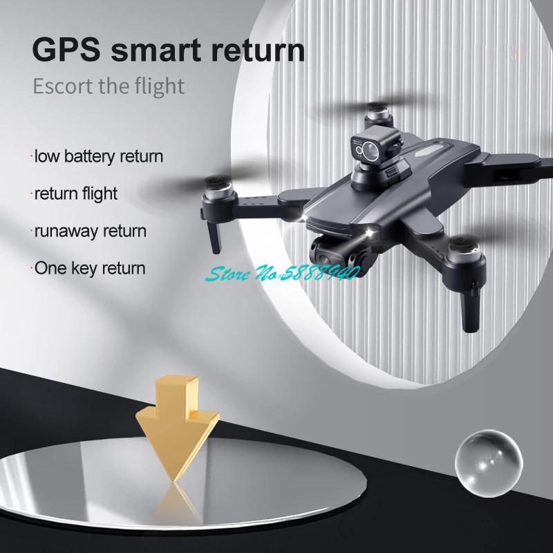 GPS Brushless Smart Return Fol - مراجعة Drone Battery Smart وسعره